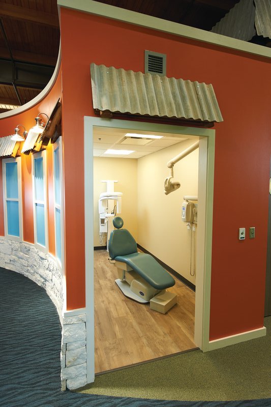 Additional private rooms with dental chair at Tiny Teeth Pediatric Dentistry